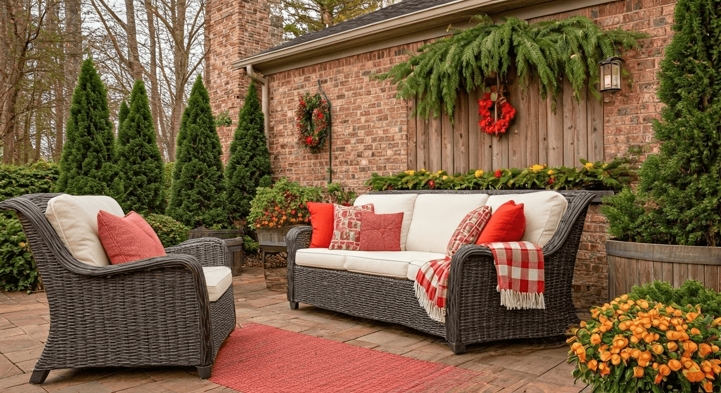 Year-round outdoor living space